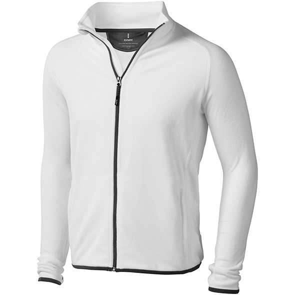 Chaqueta de microfibra con cremallera completa para hombre "Brossard"